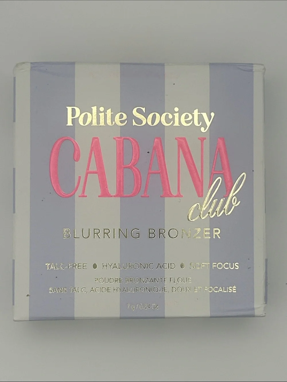 NEW Polite Society Cabana Club Blurring Bronzer, French Riviera